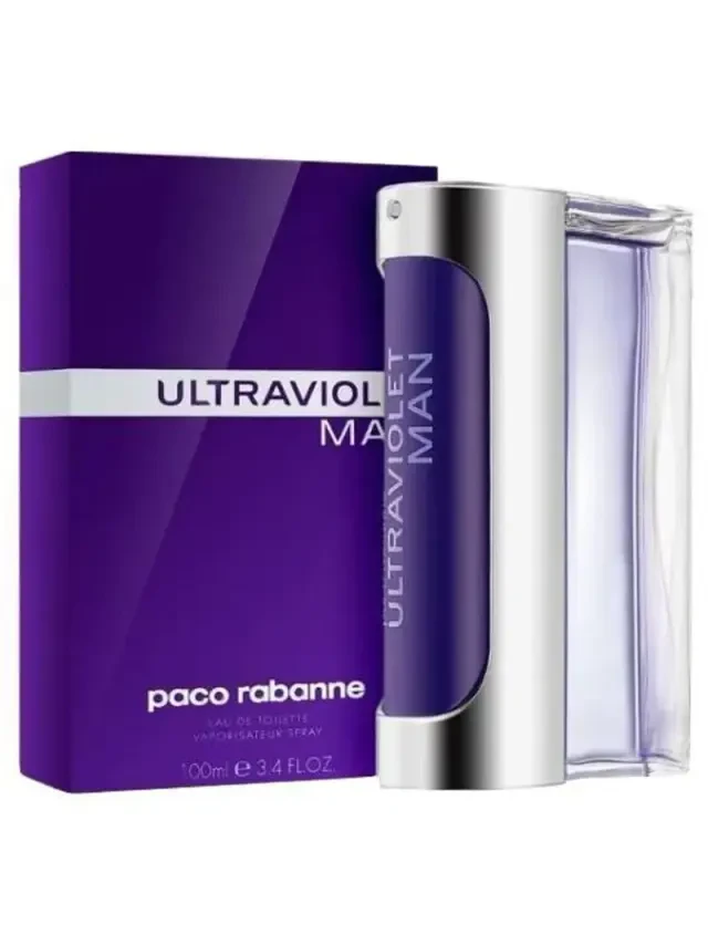 Paco Rabanne Ultraviolet Man Eau de Toilette 100ml – Woody Amber Fragrance for Men