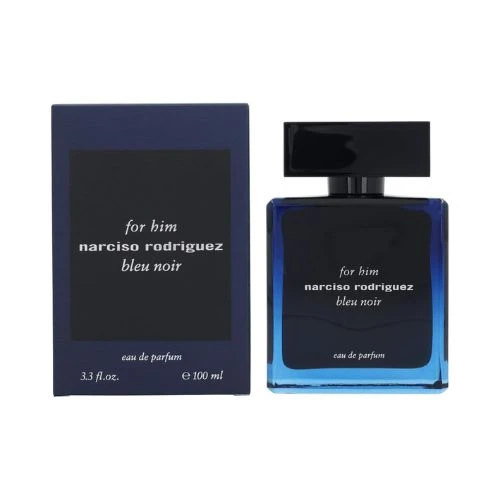 Narciso Rodriguez Bleu Noir Eau de Parfum 100ml – Sophisticated Woody Musk Scent for Men