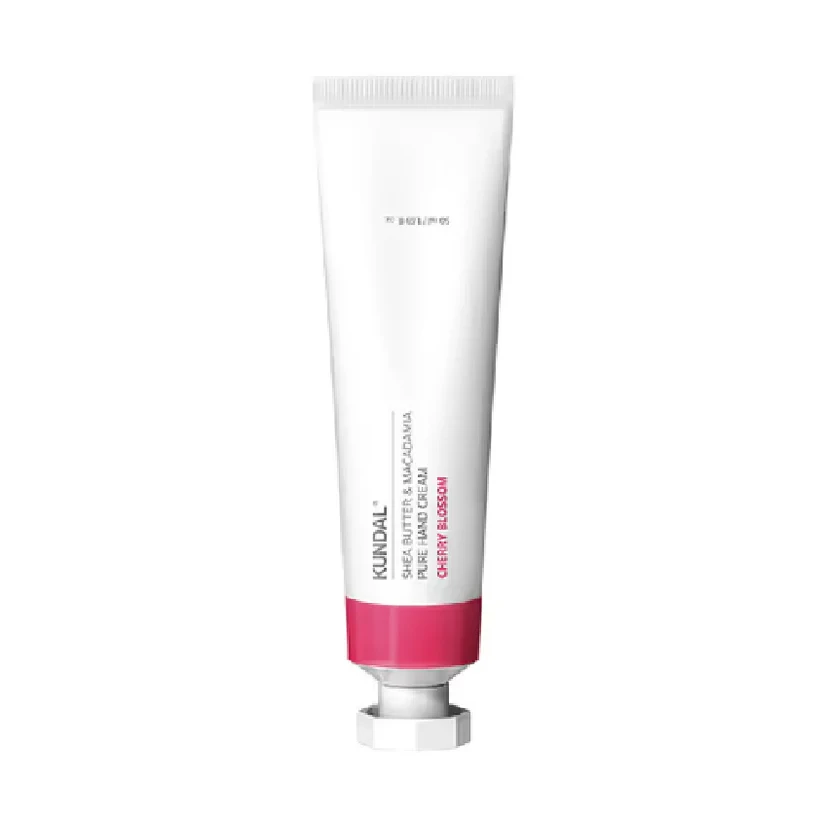 KUNDAL SHEA BUTTER & MACADAMIA PURE HAND CREAM 50ML - CHERRY BLOSSOM