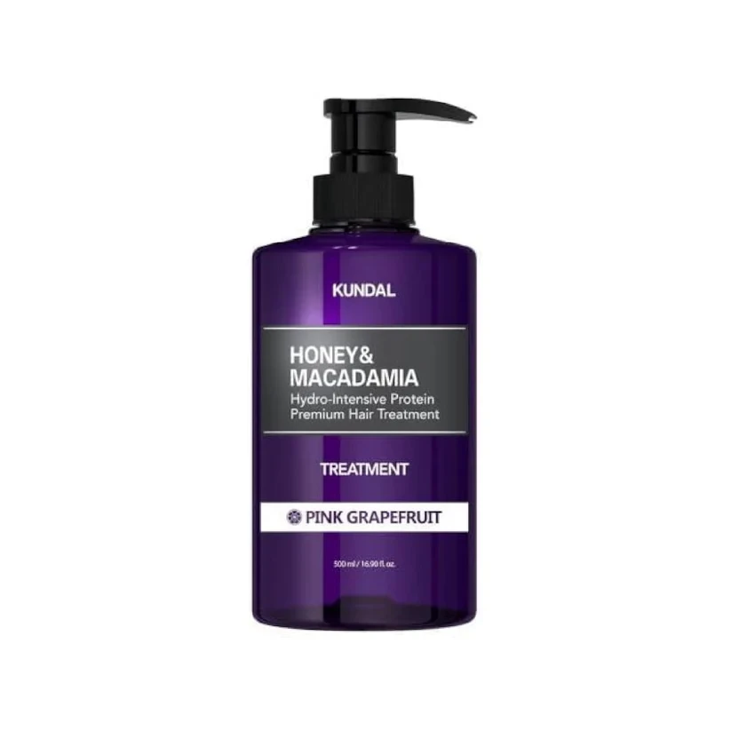 KUNDAL HONEY & MACADAMIA PROTEIN TREATMENT 500ML - PINK GRAPEFRUIT