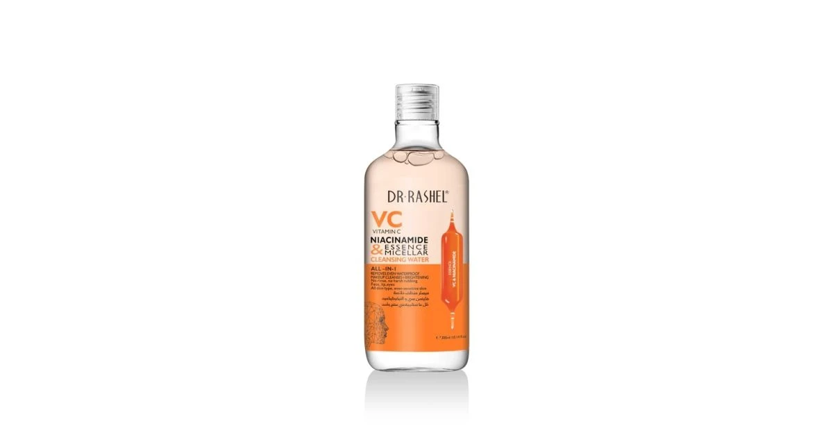 Dr.Rashel Vitamin C Niacinamide Essence & Micellar Cleansing Water All in 1 - 300ml
