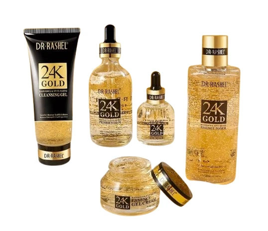 Dr.Rashel 24K Gold Radiance & Anti-Aging Series - Pack of 5
