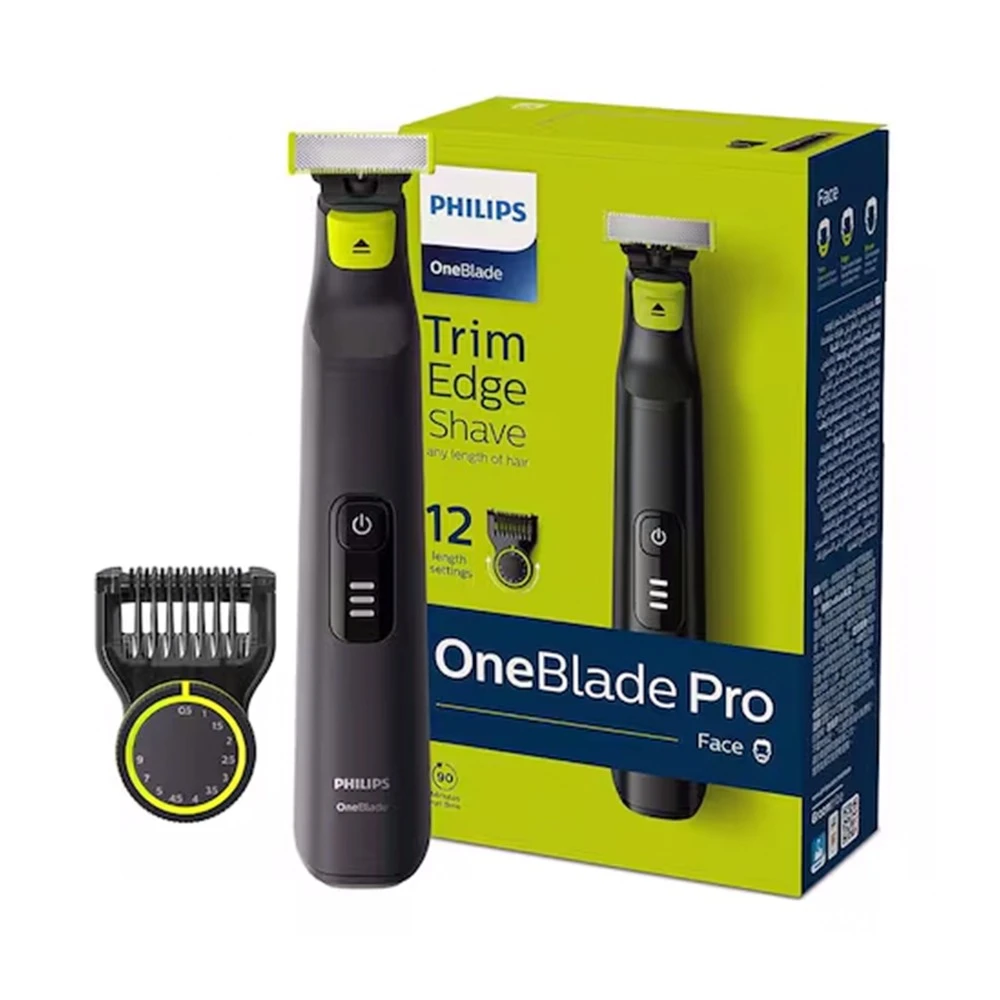 Philips OneBlade Pro Face Trimmer & Shaver – 12 Length Settings
