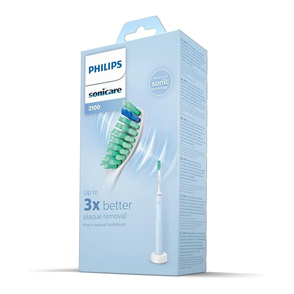 Philips Sonicare 2100 Electric Toothbrush – Plaque Control with Sonic Technology