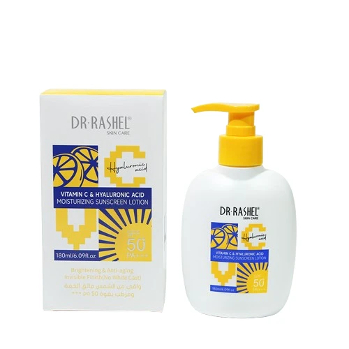 Dr. Rashel VC & Hyaluronic Acid Moisturizing Sunscreen Lotion SPF 50 PA+++