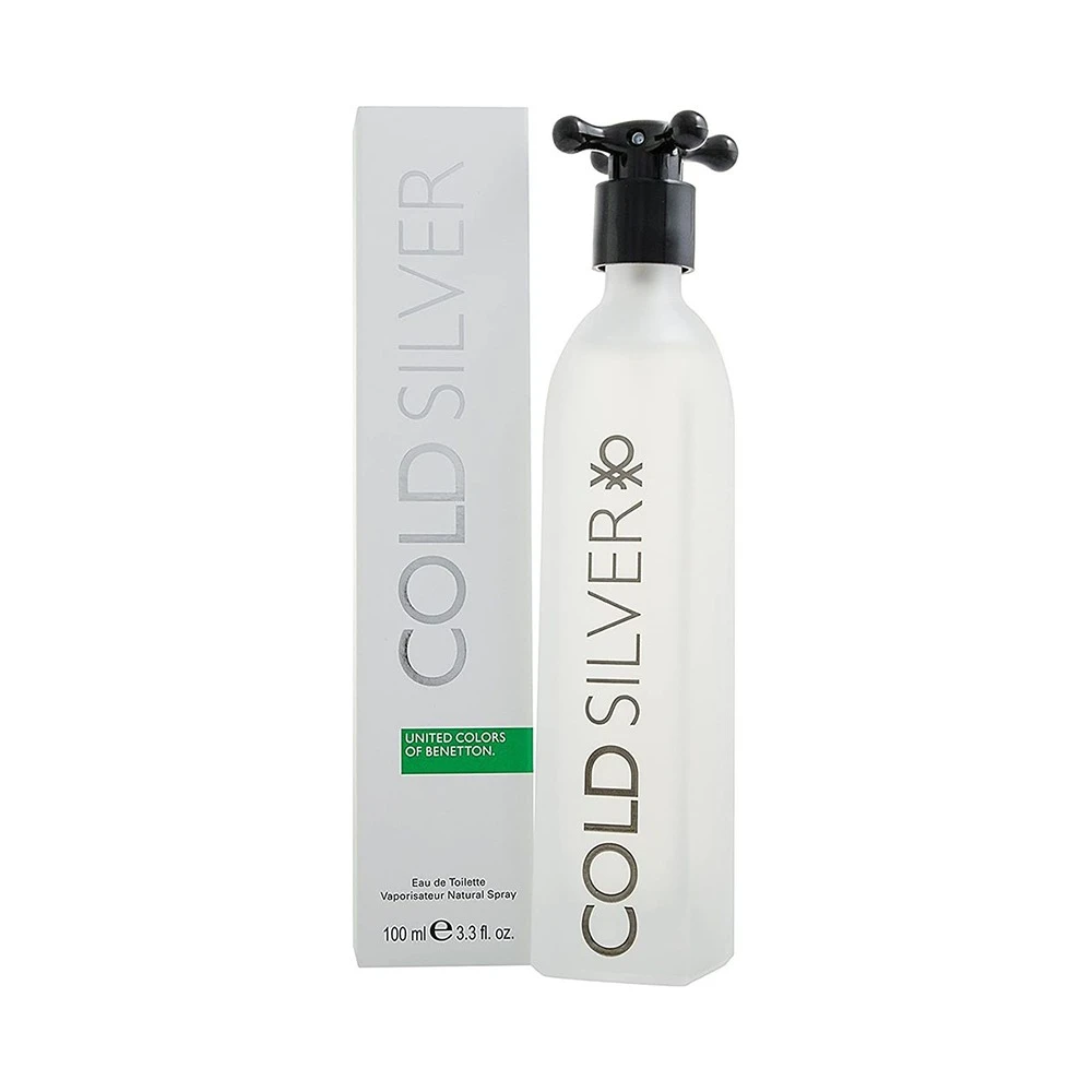 United Colors of Benetton Cold Silver Eau de Toilette 100ml