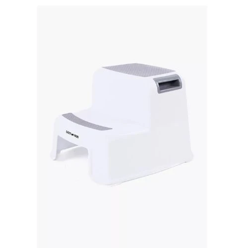 Kids Step Stool Grey